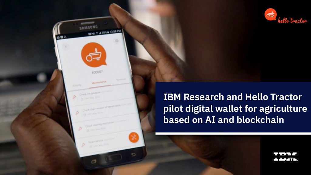 IBM Research, Hello Tractor unveil Digital Wallet for agriculture in Lagos 