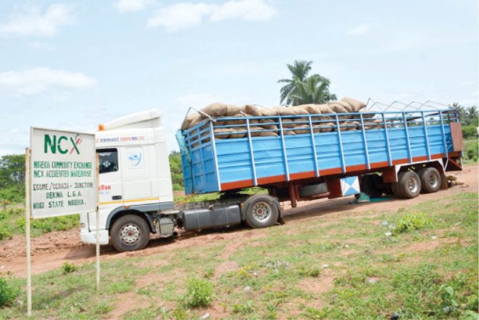 A trailer loaded of cashew heads to NCX’s warehouse in Egume, Dekina LGA of Kogi State