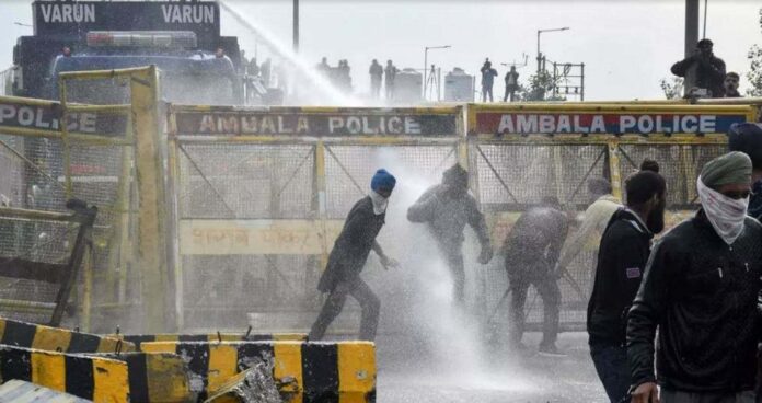 Indian farmers clash with police over farm reforms